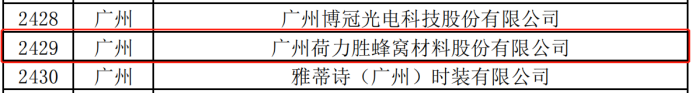 喜报！广州荷力胜荣获“专精特新”中小企业认定